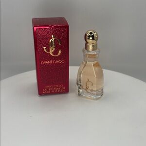 Jimmy Choo I Want Choo 4.5ml 0.15oz EDP Dabber. Not a spray.